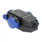 Rozgałęźnik bryzgoszczelny i odporny na uderzenia, IP44, 3x2P+Z, 16A, 230V AC