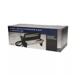Gniazdo meblowe wpuszczane w blat ze szczotką przeciwkurzową, ładowarką USB i przewodem 1,8m, 3x2P+Z, 2xUSB (typ A, 2,1A)