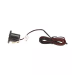 Ładowarka 2xUSB (typ A, 2,4A) wpuszczana w blat, czarna