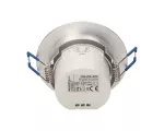 Czujnik ruchu 360st. IP20, 1200W, aluminium, do sufitów podwieszanych, regulacja położenia sensora