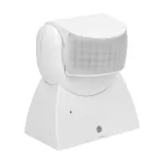 Czujnik ruchu 360/180st. 2 sensory, IP65, 1200W, biały