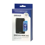 BREVIS MINI AC, dzwonek przewodowy elektromechaniczny dwutonowy, 230V, czarny