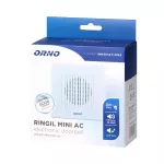RINGIL MINI AC, dzwonek przewodowy elektroniczny jednotonowy, 230V, biały