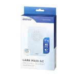 LARK MAXI AC, dzwonek przewodowy elektroniczny jednotonowy, 230V, biały