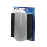 TON COLOR 230V, dzwonek przewodowy elektromechaniczny dwutonowy, czarno-srebrny