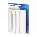 LUPPO 230V, dzwonek przewodowy elektromechaniczny dwutonowy, biały