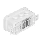 Puszka n/t CLICK IP54 8 przepustów kablowych 80x45x41mm biały