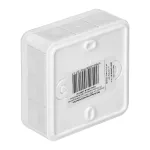 Puszka n/t PRO IP55 400V 12 przepustów gumowych 85x85x37mm biały