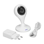 Bezprzewodowa kamera monitorująca IP wewnętrzna, mini