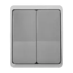 Łącznik świecznikowy n/t AQUATIC IP44 szary-grafit