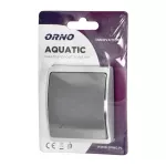 Łącznik schodowy n/t AQUATIC IP44 szary-grafit