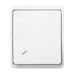 Łącznik schodowy n/t AQUATIC IP44 biały