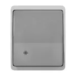 Łącznik krzyżowy n/t AQUATIC IP44 szary-grafit
