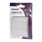 Gniazdo pojedyncze 2P+Z AQUATIC IP44 biały