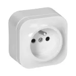 Gniazdo pojedyncze n/t ToDo 2P+Z IP20, 16A, 230V AC, biały, 10 szt.