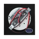 TRACO LED 1,5W, oprawa schodowa podtynkowa, 12VDC, 30lm, 3000K, czarny, innowacyjny sposób montażu