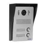INDI MULTI N, zestaw wideodomofonowy 2-rodzinny 5-żyłowy, kolor, LCD 7", interkom, kaseta wideo natynkowa z czytnikiem RFID 125kHz, czarny