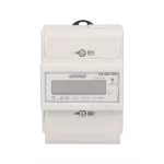 1-fazowy wskaźnik zużycia energii elektrycznej, 80A, 5 modułÓW, DIN TH-35mm