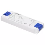 Zasilacz płaski do LED 12VDC 30W, IP20, wysokość 18mm