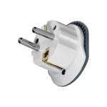 Adapter podróżny - Go to Europe, 230V/13A, uniwersalne gniazdo, wtyczka Uni-Schuko, szary