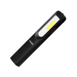 Latarka warsztatowa LED 3W 200lm + 50lm, 1200mAh, 3 tryby 100%, 50%, dioda frontowa, magnes, klips