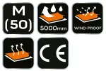 Spodnie robocze softshell, rozmiar M