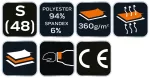 Kurtka softshell HD+, rozmiar S