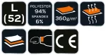Kurtka softshell HD+, rozmiar L