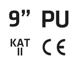 Rękawice ogrodowe pokryte PU, rozmiar 9"