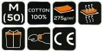 Bluza robocza, HD+, rozmiar M