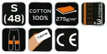 Spodnie robocze HD+, rozmiar S