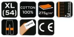 Spodnie robocze HD+, rozmiar XL