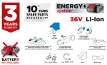 Kosiarka akumulatorowa Energy+ 36V