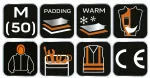 Kurtka robocza Warm, rozmiar M