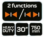 Ścisk automatyczny heavy duty 30"/750