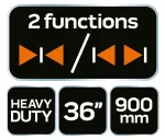 Ścisk automatyczny heavy duty 36"/900