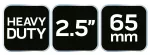 Ścisk sprężynowy heavy duty 2.5"/65