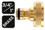 Przyłacze do kranu 3/4"- 1", mosiężne