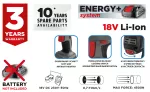 Wyciskacz do tub z silikonem Energy+ 18V bez akumulatora