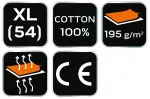 Koszulka polo Neo Garage, 100% bawełna pique, rozmiar XL