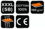Koszulka polo Neo Garage, 100% bawełna pique, rozmiar XXXL