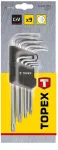 Klucze Torx T10-T50, zestaw 9 szt. 35D961