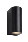 ZORA-LED Wall Light 2xGU10/5W L9 W6.5 H15cm Black