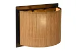 MAGIUS Wall lightRattan E27/40W Black/natur
