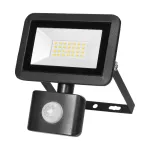 FARO S LED 20W naświetlacz z PIR, 1600lm, IP44, 4000K, aluminium + szkło