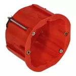 Puszka podtynkowa 60 mm płytka do ścian G/K, 50 sztuk
