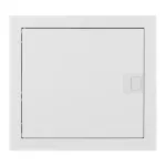 MSF rozdzielnica podtynkowa 1x12 PE+N drzwi metalowe IP 30 - kolor biały