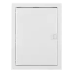 MSF rozdzielnica 2x12 PE+N podtynkowa drzwi metalowe IP 30 - kolor biały