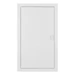 MSF rozdzielnica 3x12 PE+N podtynkowa drzwi metalowe IP 30 - kolor biały