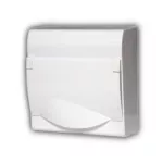 GREEN BOX rozdzielnica 1x6 PE+N natynkowa IP 40 - kolor biały
